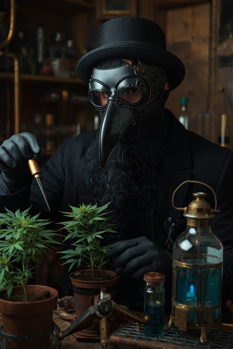 Home lucid origin un docteur de la peste styl avec son masque noir 0